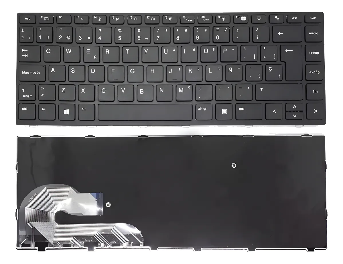 Teclado Alternativo Hp Elitebook 840 G5/g6 Elitebook 745 G5/g6 Negro Español