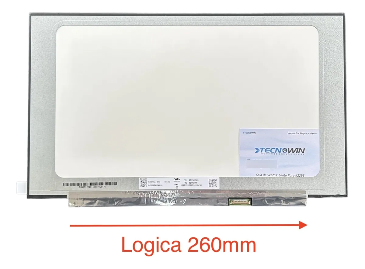 15.6 nanoedge 30 pin FHD 1920×1080 logica de 260mm