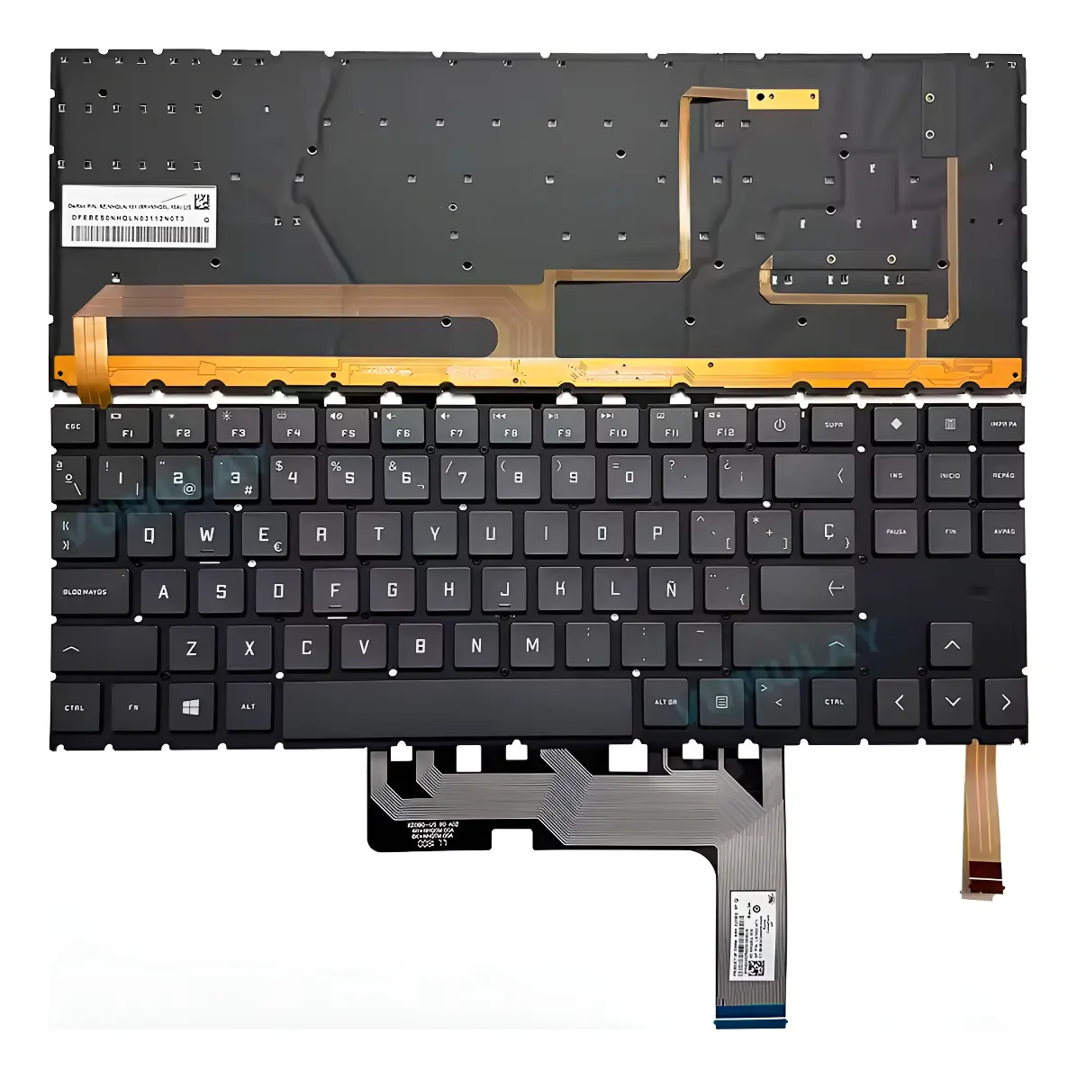 Teclado Para Hp Omen 15-en 15-ek 16-b 16-c 16-wf / Retro Rgb